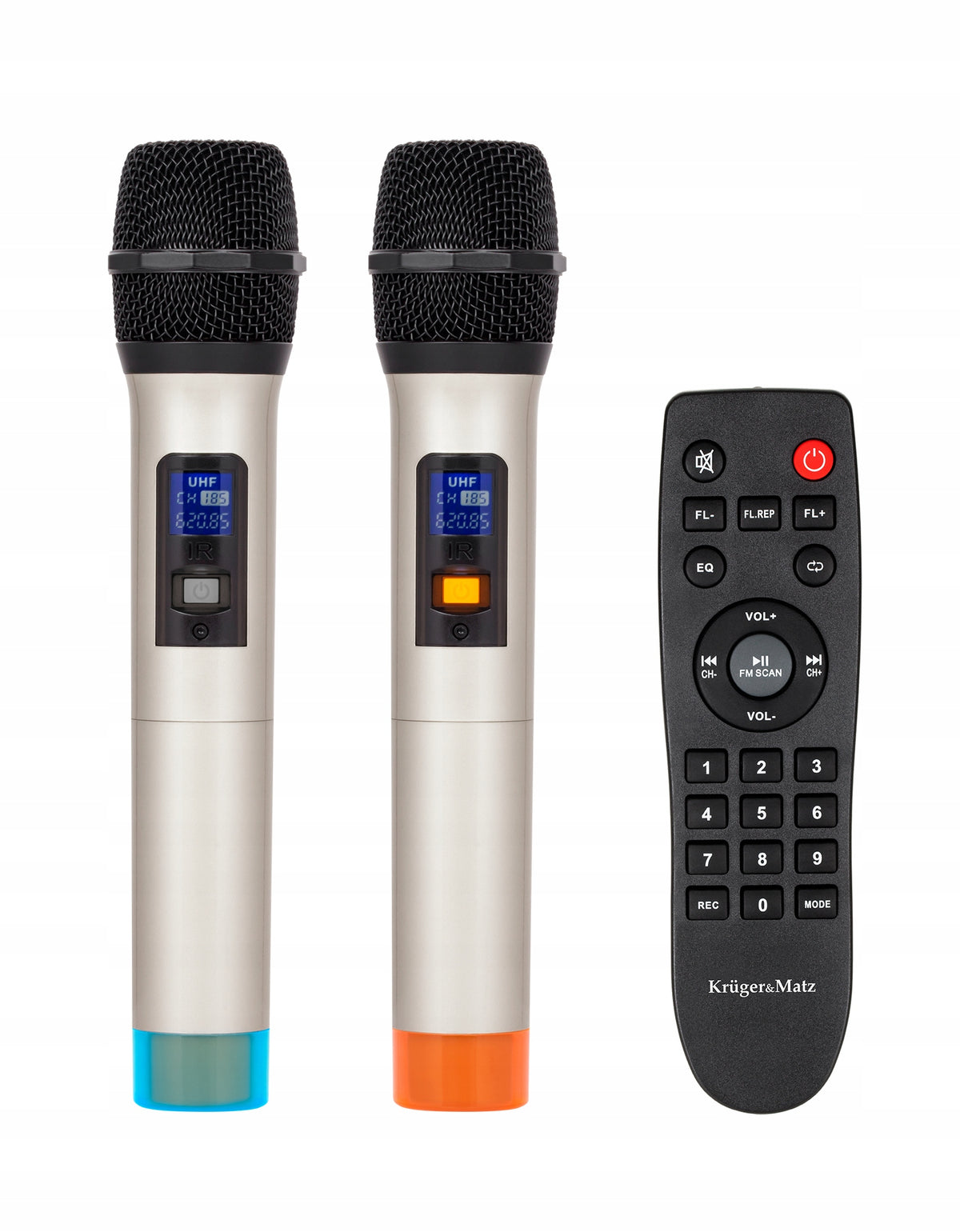 Aktivní reproduktor 2x UHF mikrofon, SD, Bluetooth, FM, USB, 40 W Model other