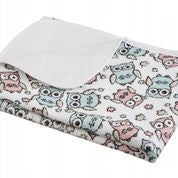 Akuku terry foundation with oilcloth 50 cmx70 cm owls