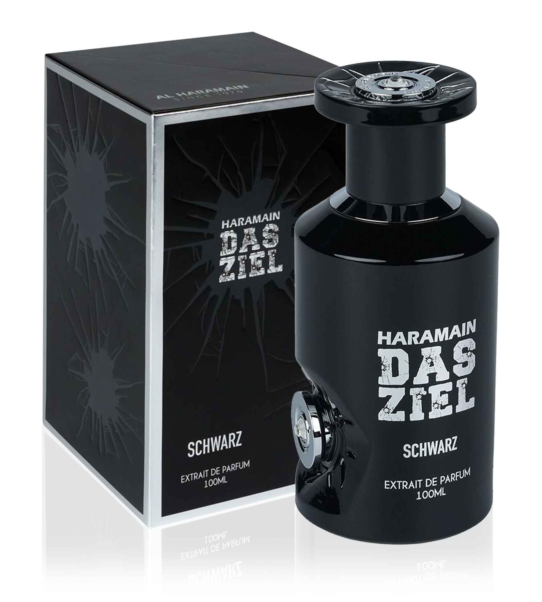 Al Haramain Das Ziel Schwarz parfémový extrakt unisex 100 ml