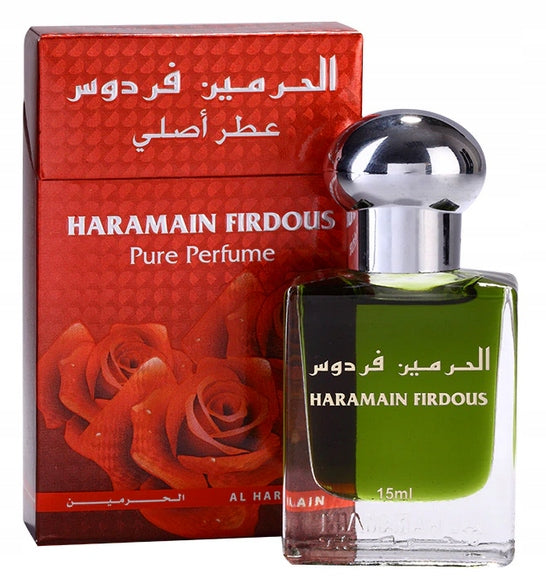 Al Haramain Firdous Pure Perfume Perfumed Oil M 15ml Foil