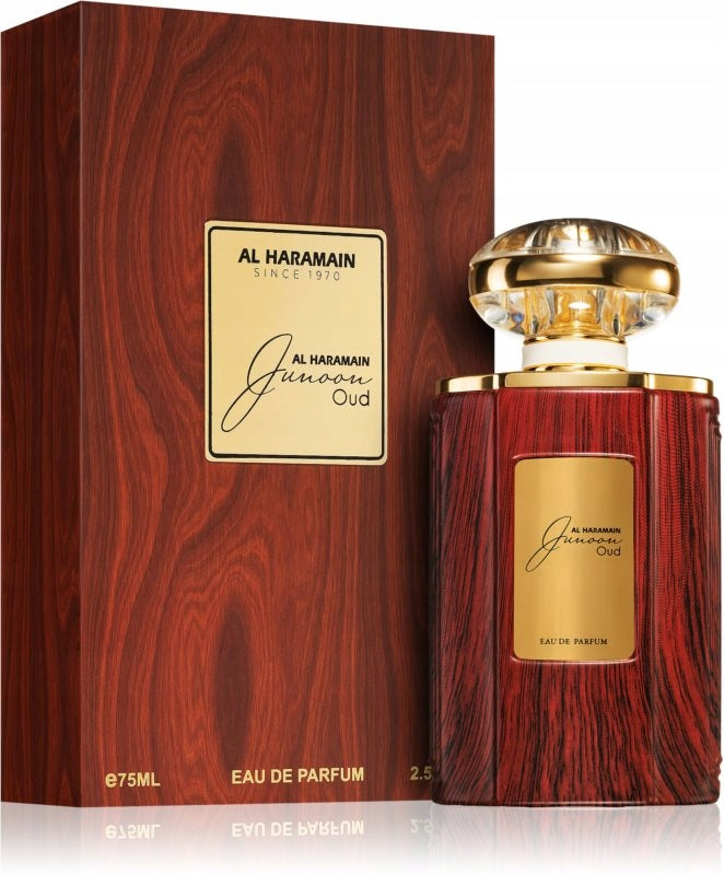 Al Haramain Junoon Oud 75ml EDP Perfumed Water Universal Perfume Unisex