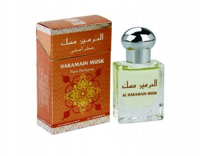 Al Haramain Musk perfume in oil 15 ml CPO Brand Al Haramain