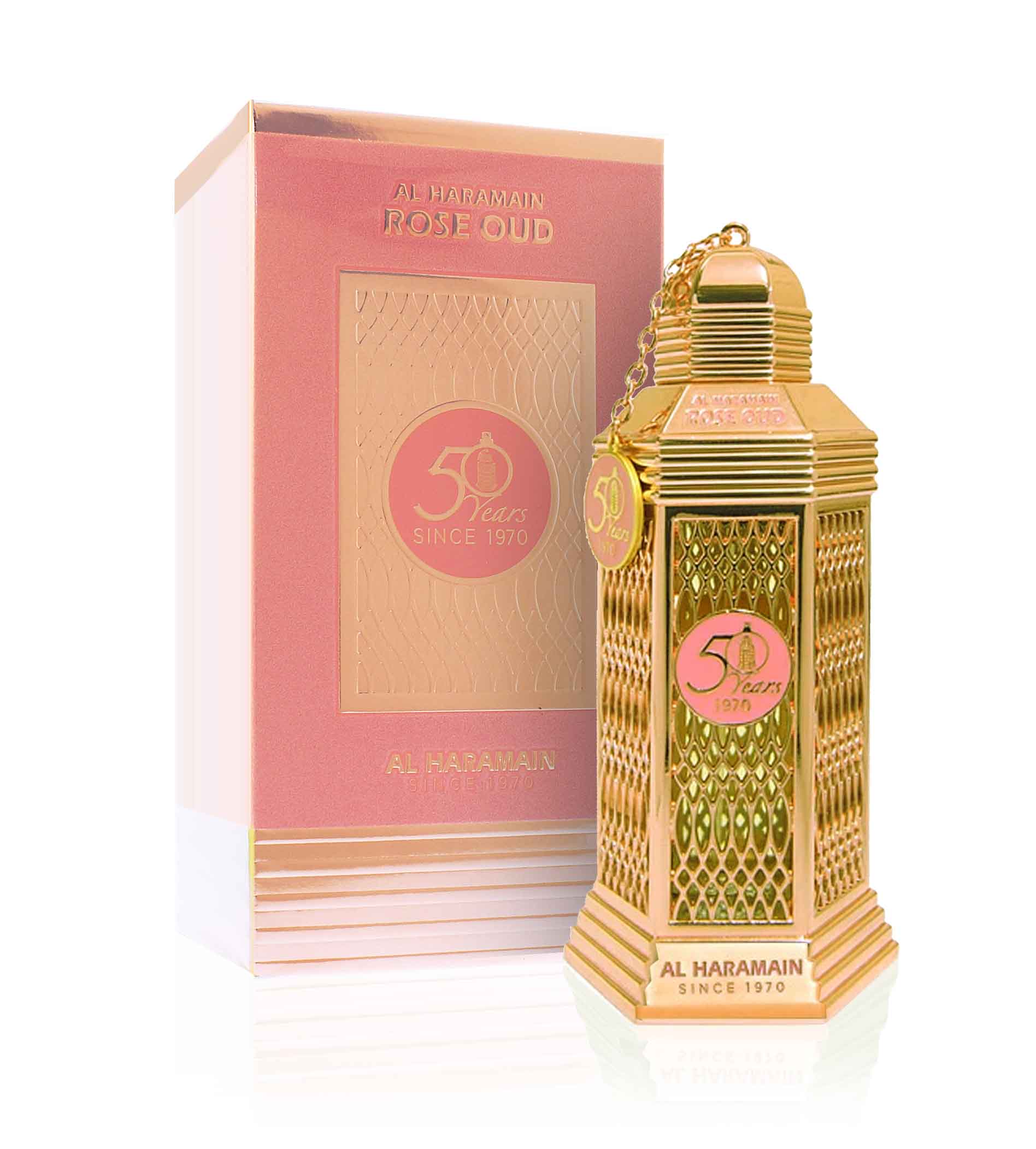 Al Haramain Rose Oud 50 Years parfémovaná voda unisex 100 ml