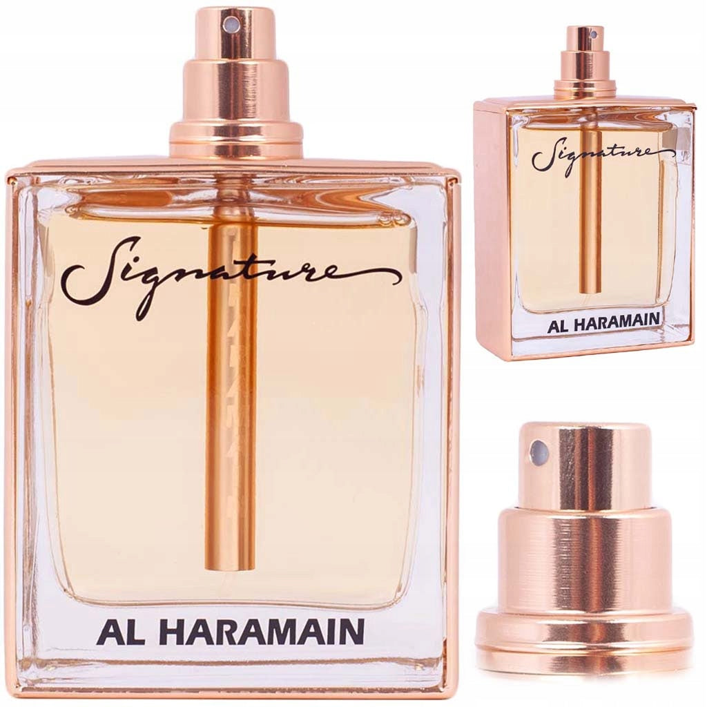 Al Haramain Signature Women's Perfume Arabic Durable 100ml Sweet Strong Packaging status original