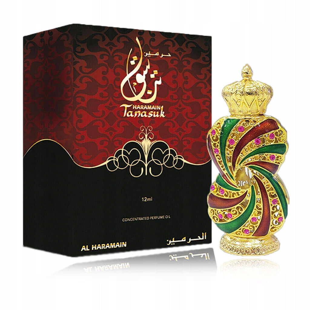 Al Haramain Tanasuk Perfume Oil 12ml Packaging status original