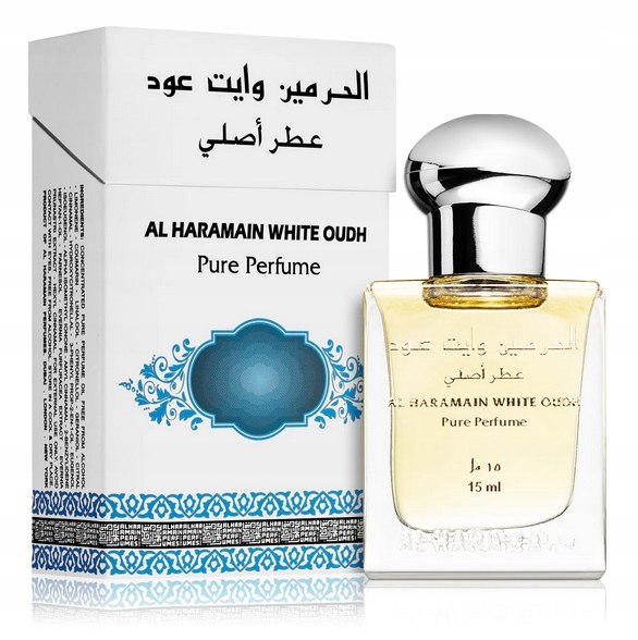 Al Haramain White Oudh Pure Perfume Perfumed Oil U 15ml Foil