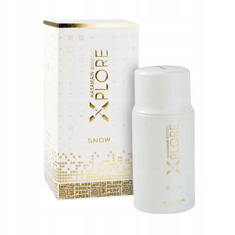 Al Haramain Xplore Snow 100ml EDP Perfumed Water Perfume Unisex Fragrance