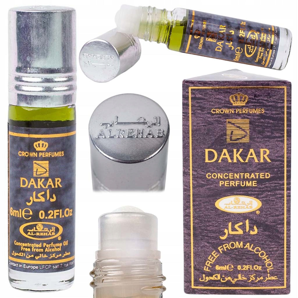 Al-Rehab Dakar Men's Perfume Arabic Fresh Forest-Herb Citrus Packaging status original