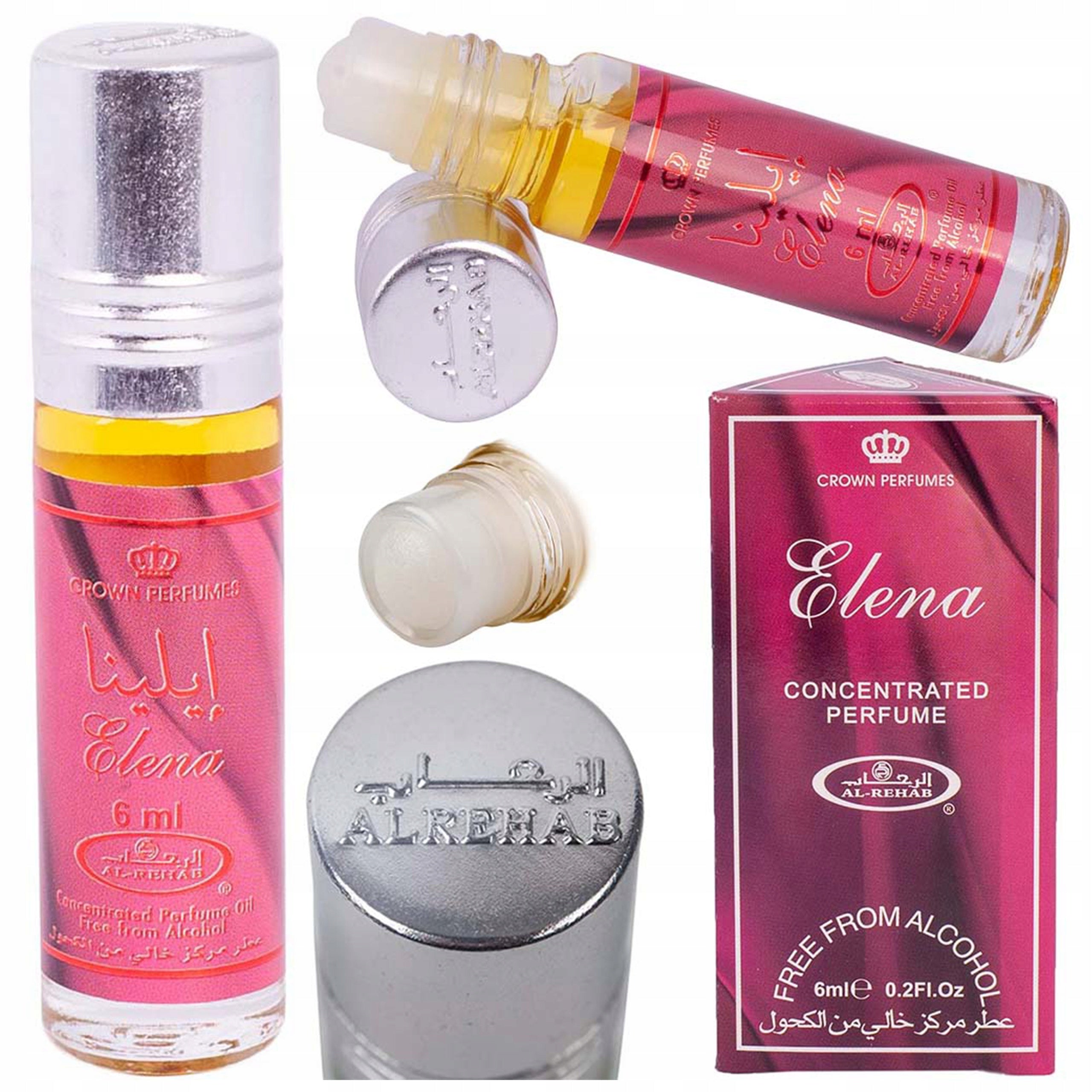 Al-Rehab Elena Women's Arab Perfume Pleasant Warm Lightly Sweet Packaging status original