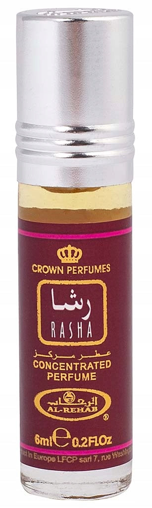 Al-Rehab Rasha Women's Perfume Arabic In Oil Durable Intense Strong