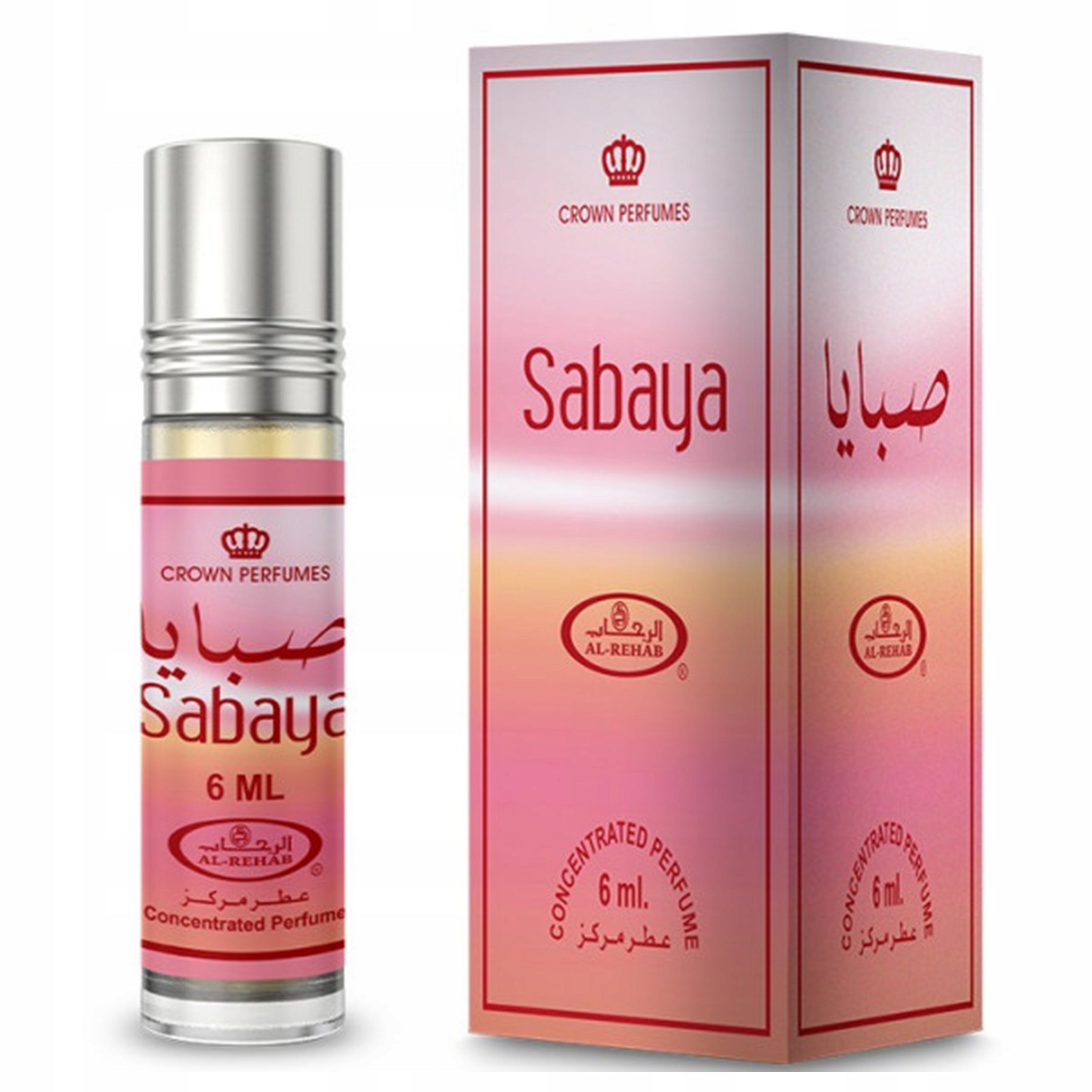 Al-Rehab Sabaya Women's Perfume Arabic In Oil Durable Floral Light Packaging status original