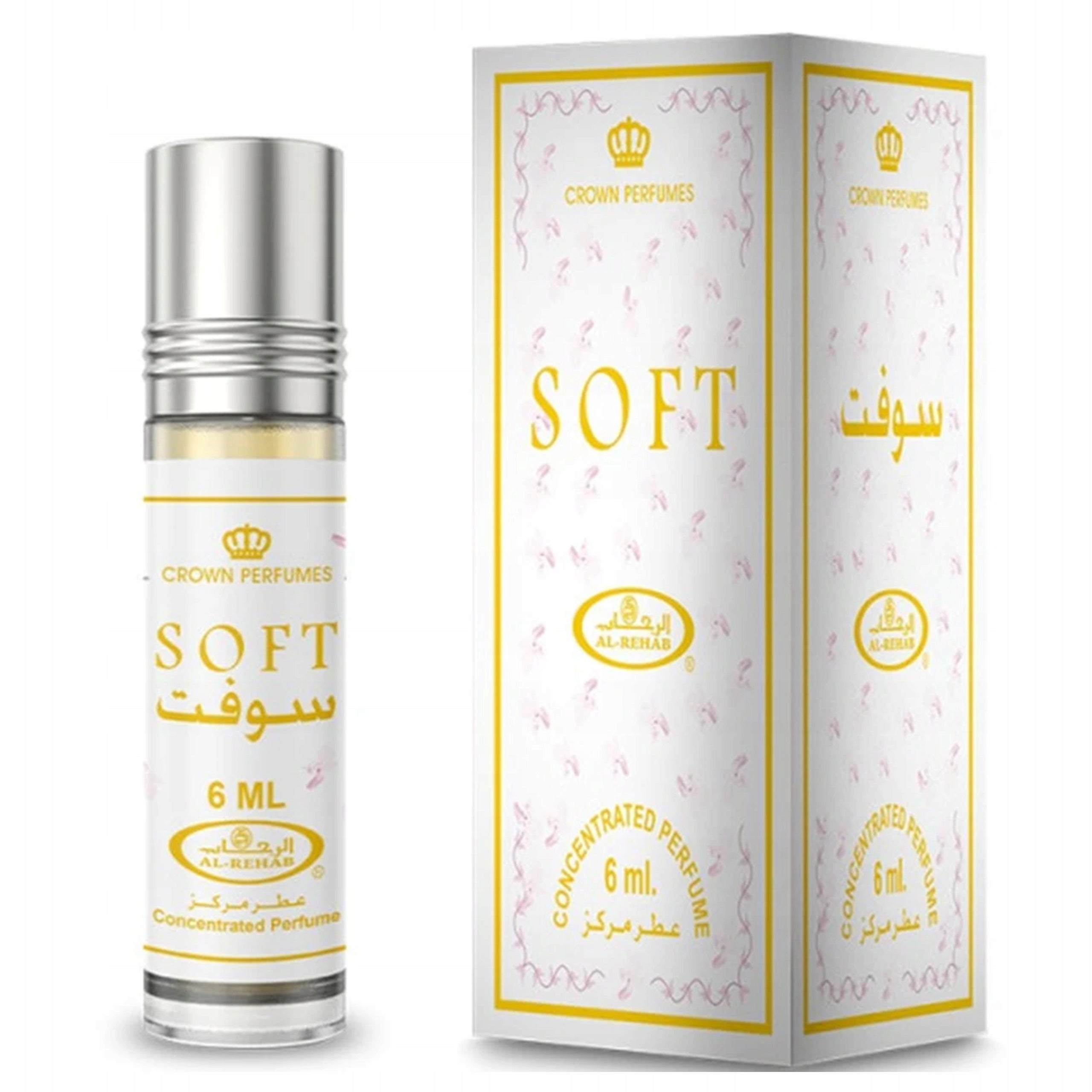 Al-Rehab Soft Women's Perfume Arabic In Oil Sweet Fruit Citrus Packaging status original