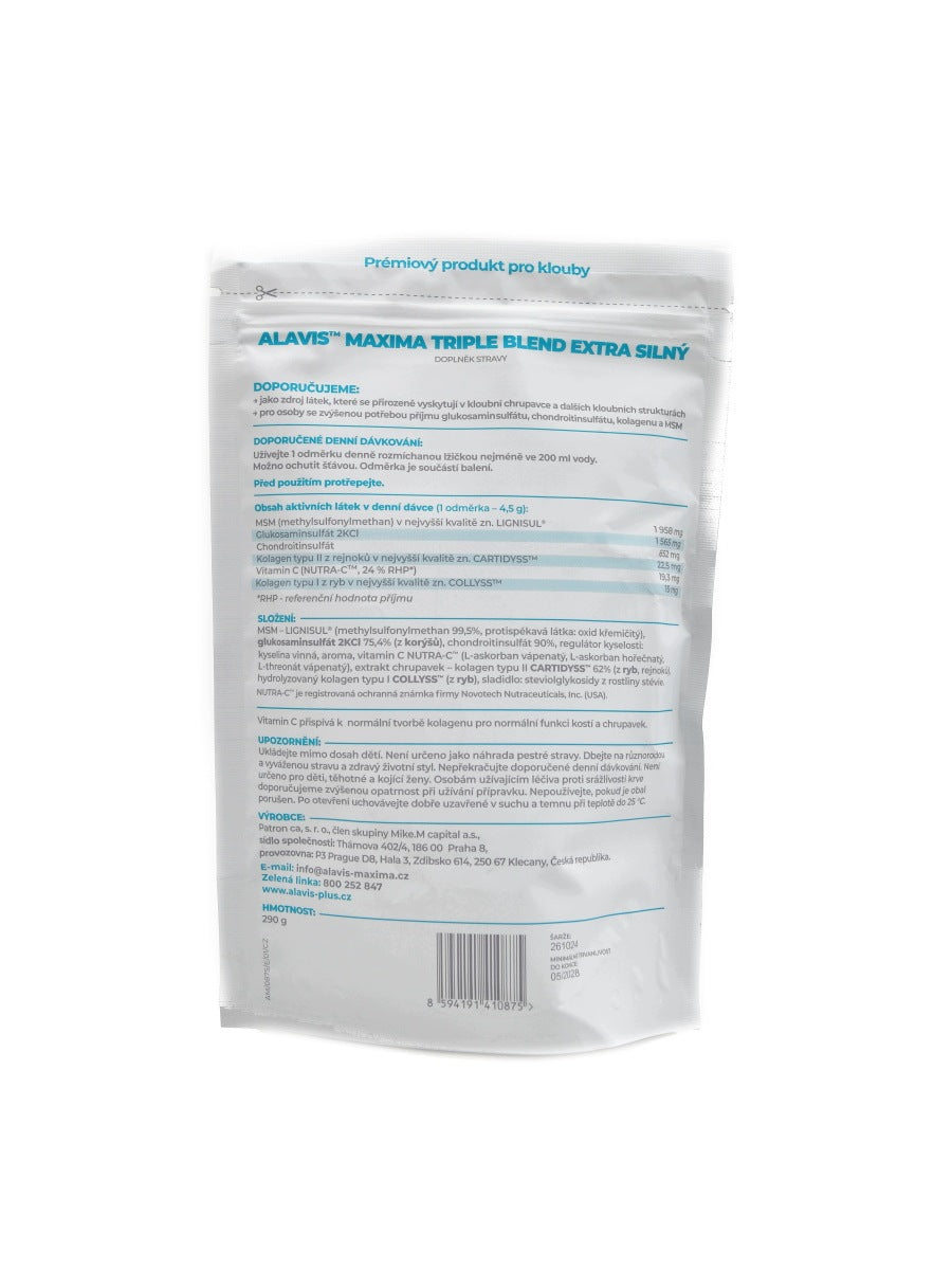 Alavis MAXIMA Triple Blend Extra silný 290 g NEW Manufacturer code 8594191410875