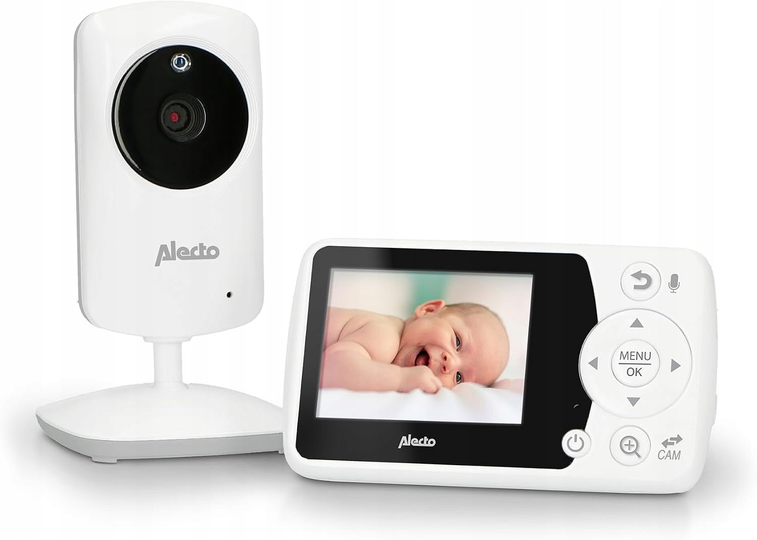 Alecto Nanny DVM-64 Screen 11cm Night Vision Talk Range 300m