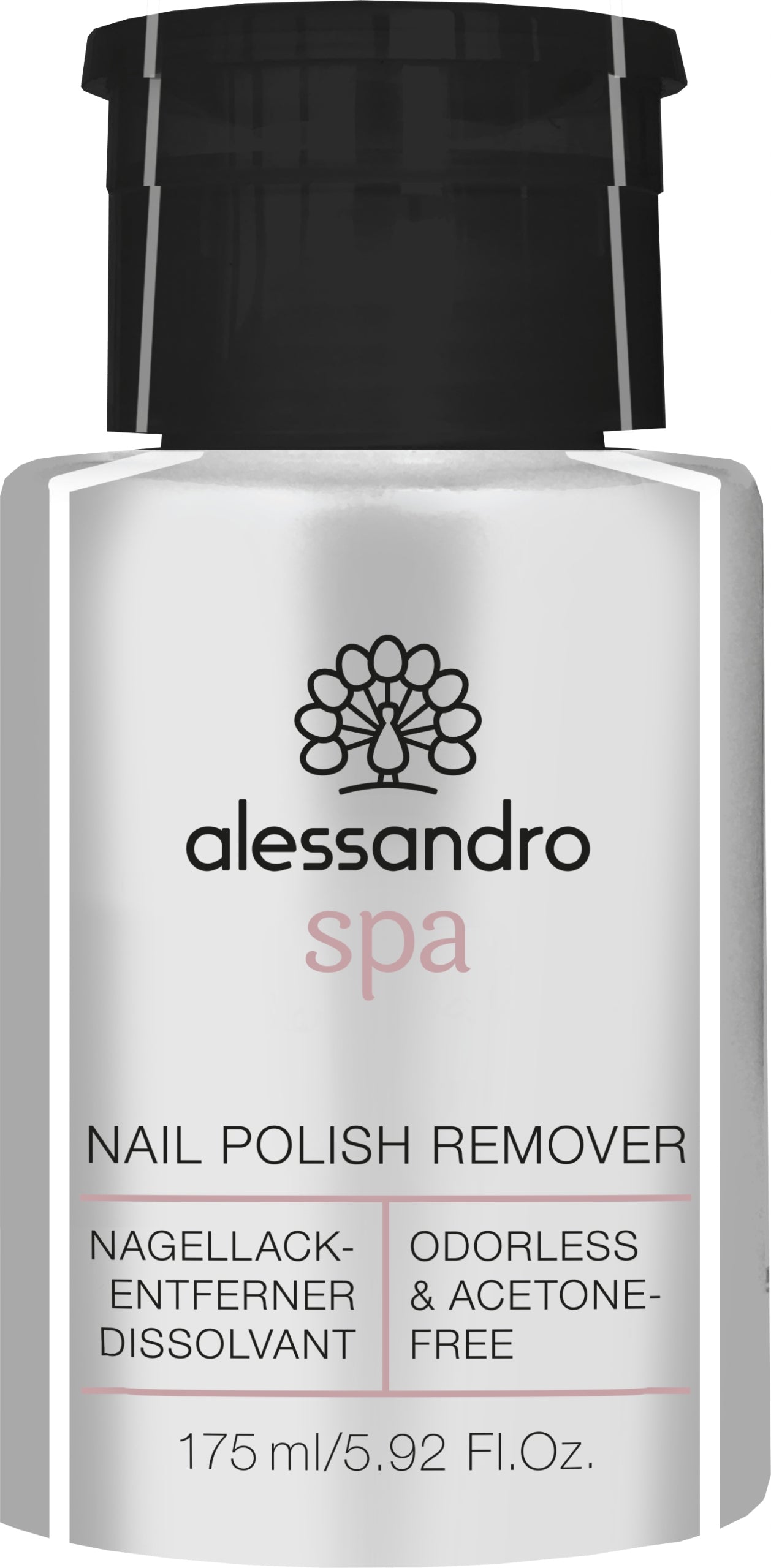 Nagellackentferner ohne Aceton Alessandro SPA Nagellackentferner, 175ml