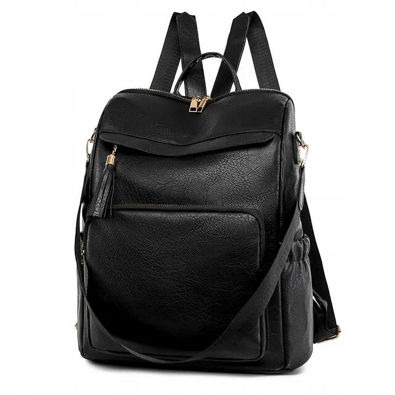 Alessio BACKPACK ROOMY ELEGANT school CITY bag / backpack 2in1 Brand Alessio