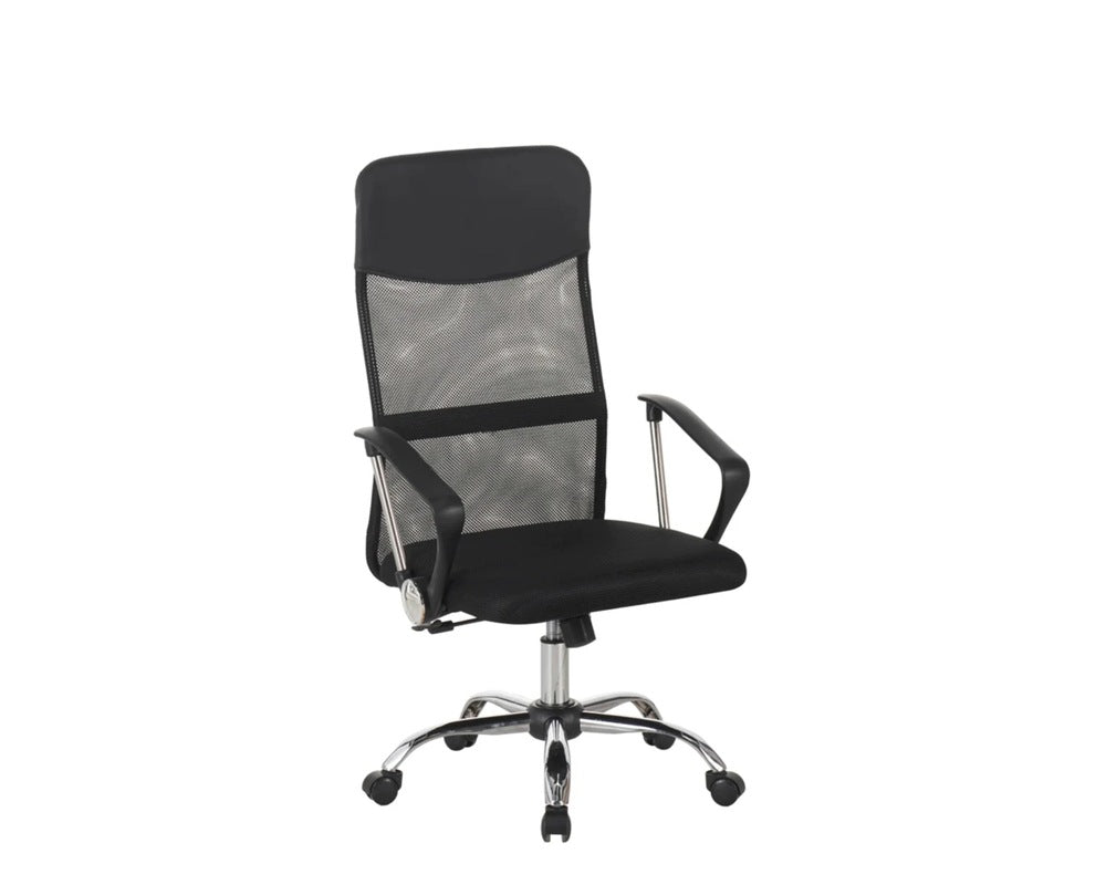Alex Swivel Chair - For Office, Cabinet- Adjustable Height, Black Packaging status original