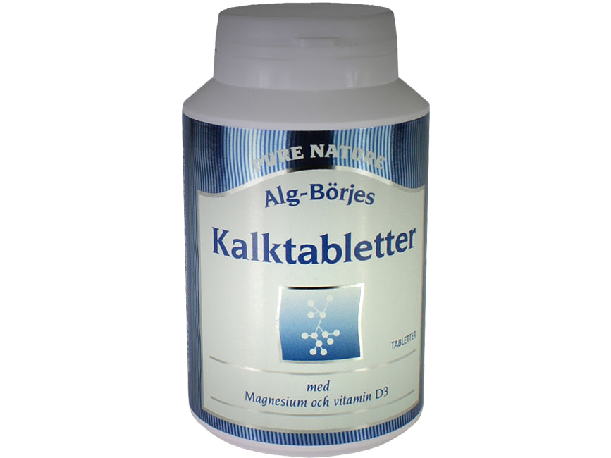 Alg-Borje Calctabletter - 100 tablets Calcium Magnesium Vitamin D3