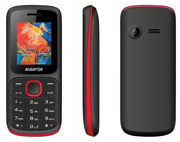 Aligator D210 Dual Sim černo-červený Brand Aligator