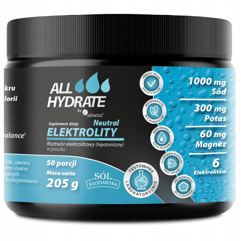 Aliness ALLHydrate Electrolytes 205g - Natural