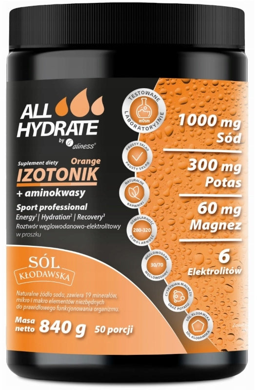 Aliness ALLHydrate Isotonic+ Amino 840g Hydration and Regeneration