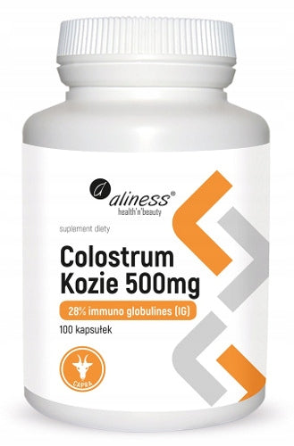 Aliness Colostrum Goat Colostrum COLOSTRUM 500mg 100k Brand Aliness