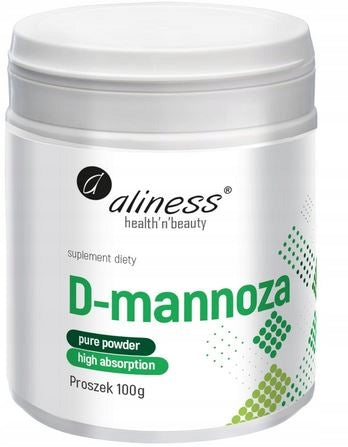 Aliness D-MANNOSE mannose URINARY TRACT powder Low glycemic index EAN (GTIN) 5903242582929