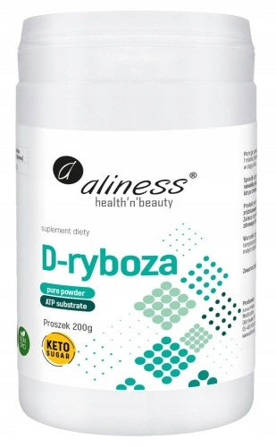 Aliness D-ribose MEMORY CONCENTRATION ENERGY DIET KETO 200 g powder