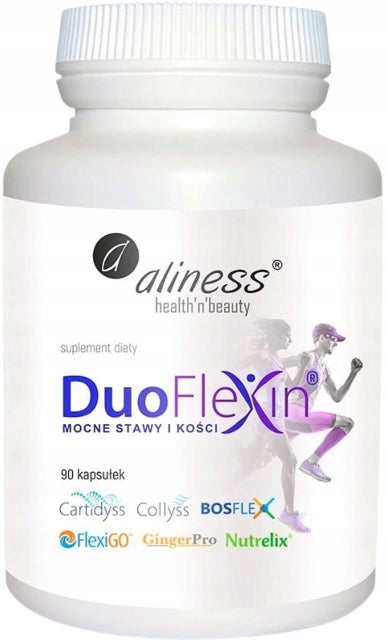 Aliness DuoFlexin STRONG JOINTS AND BONES Collagen 90 caps. Rheumatic pain