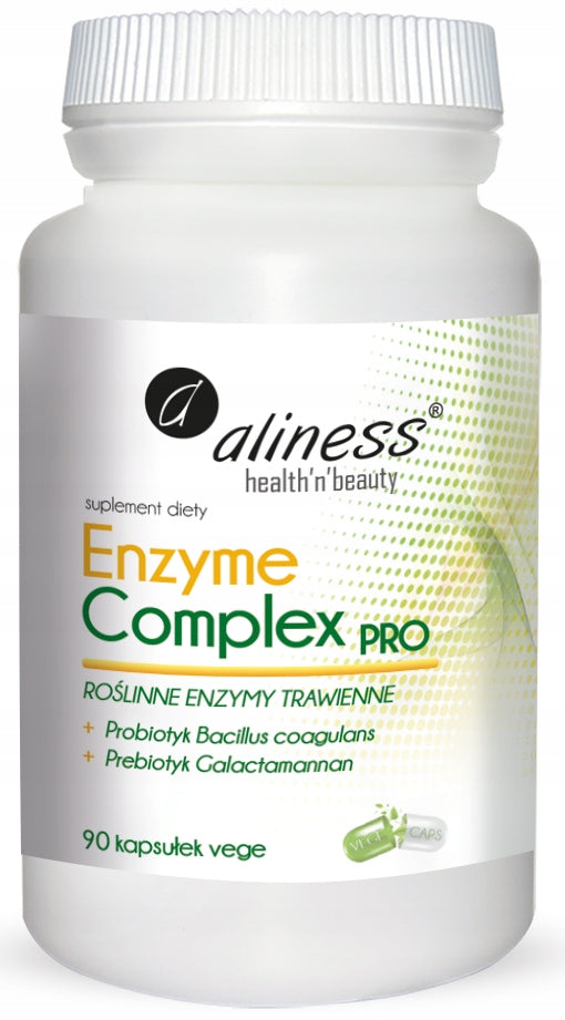 Aliness Enzyme Complex PRO DIGESTIVE ENZYMES VEGE 90caps