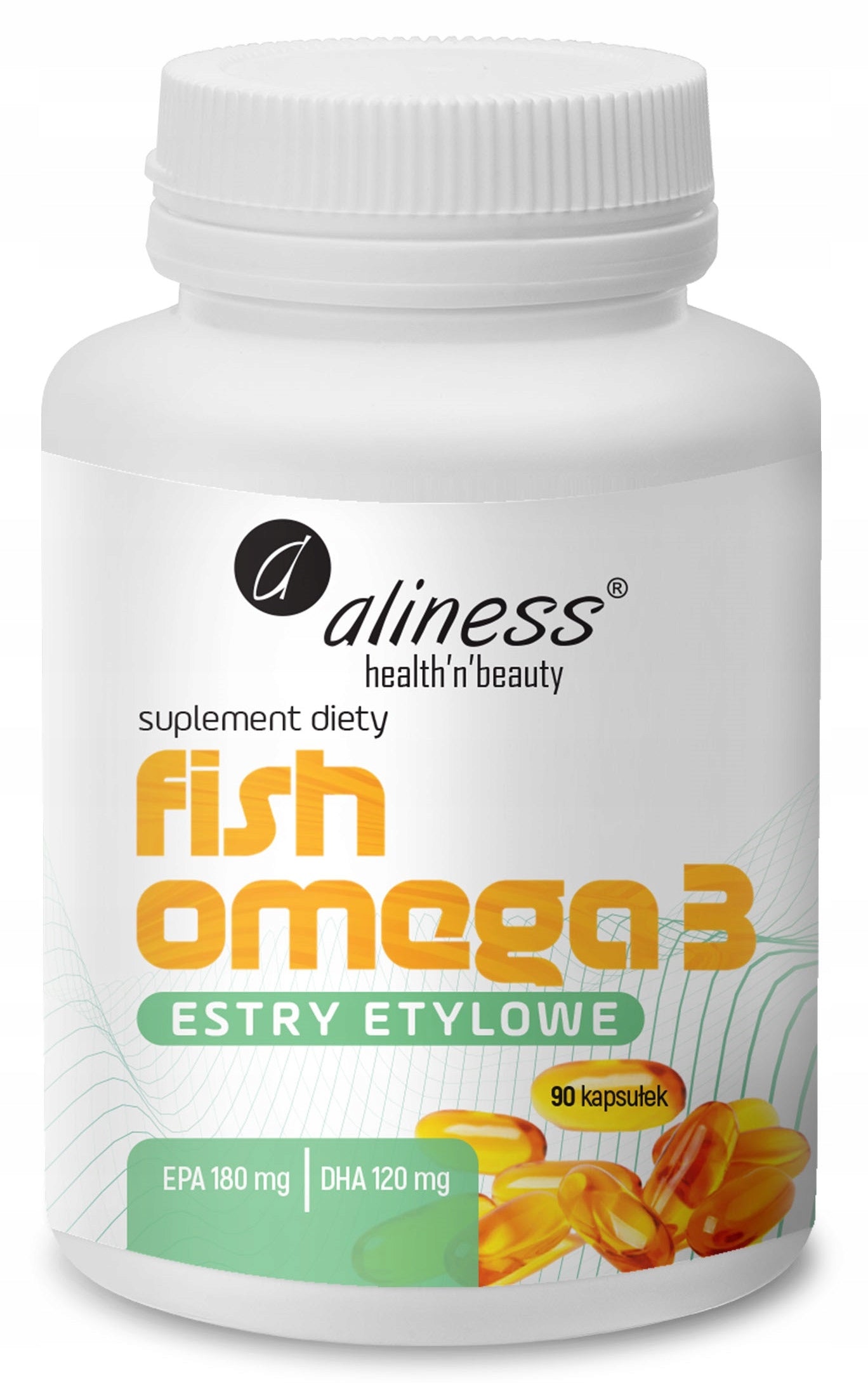 Aliness Fish Omega 3 Esters 180/120 mg 90 capsules