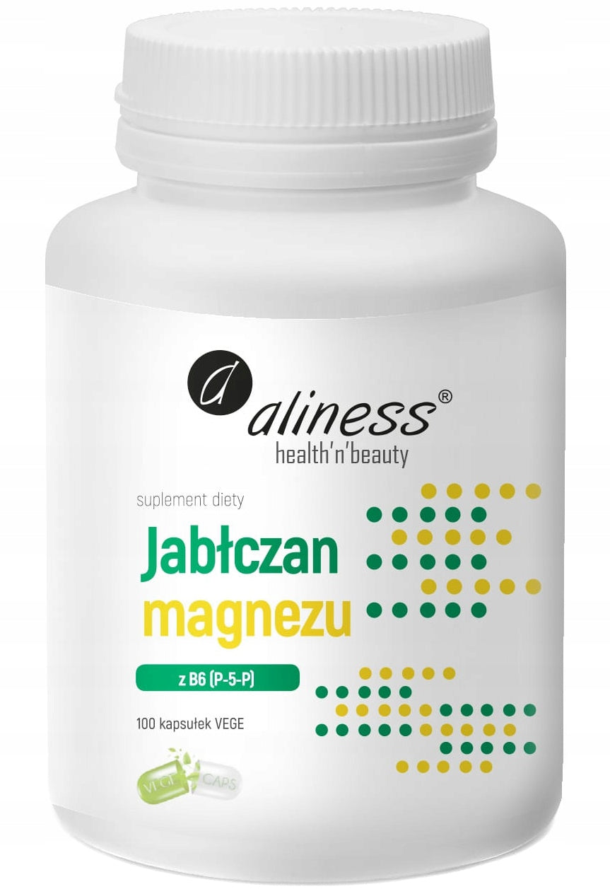 Aliness MAGNESIUM MALATE Magnesium Vitamin B6 P-5-P