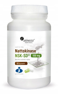 Aliness Nattokinase NSK-SD 100mg NATTO HEART CIRCULATION PRESSURE VEGE 60caps EAN (GTIN) 5903242580482
