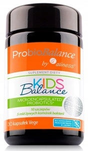 Aliness ProbioBALANCE KIDS Balance 5 billion PROBIOTICS for CHILDREN 30 vegekaps