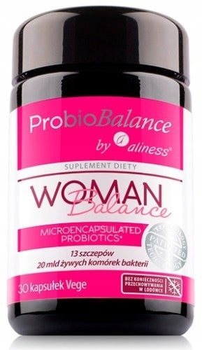 Aliness ProbioBALANCE Woman Balance 20 billion PROBIOTICS 30 vege kaps