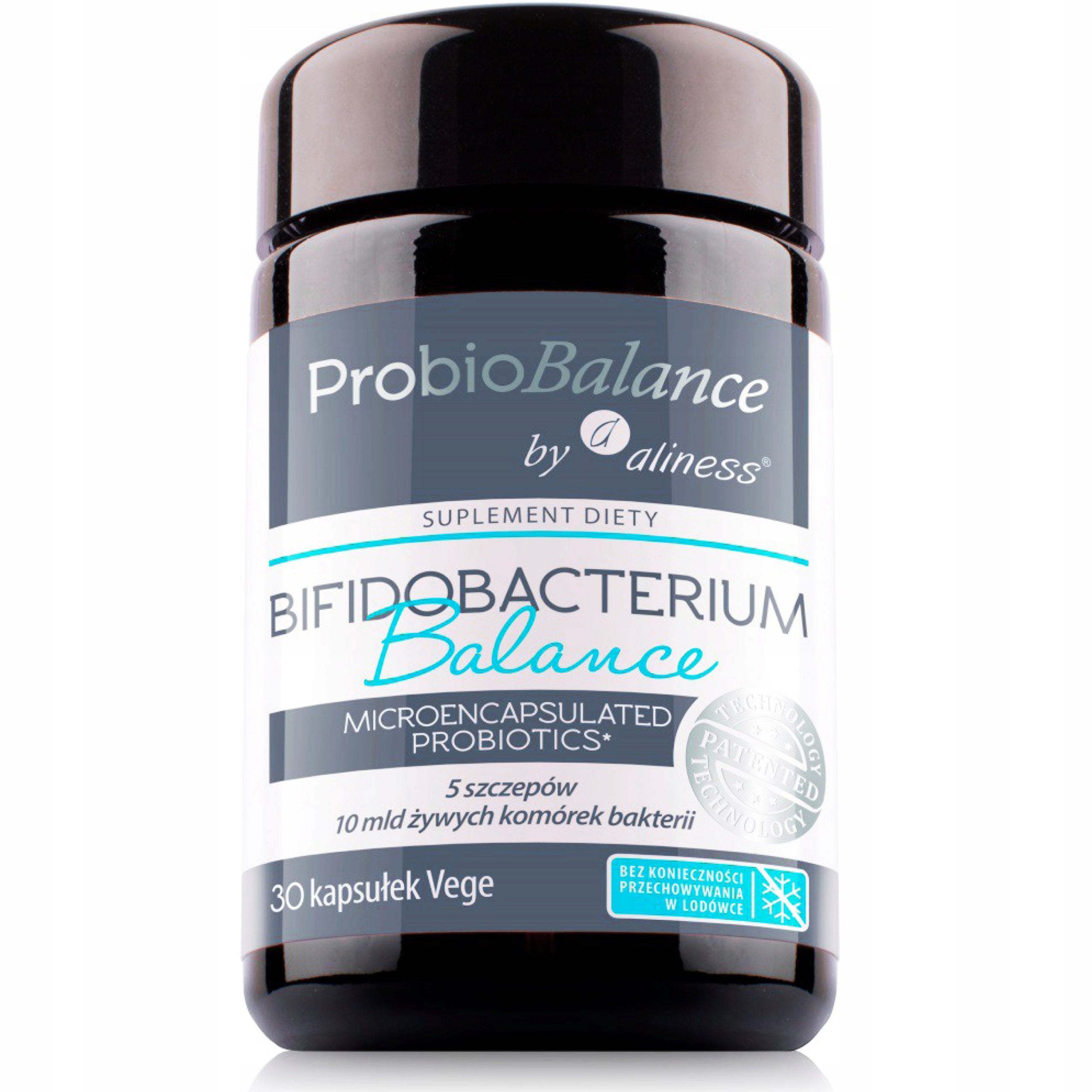 Aliness ProbioBalance BIFIDOBACTERIUM Balance Probiotic 5 strains Vege