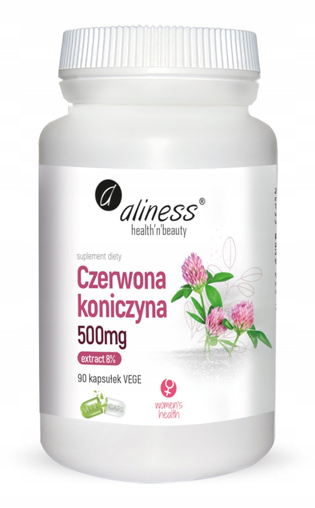 Aliness RED CLOVER 500 mg Extract Red clover MENOPAUSE Heart BONES