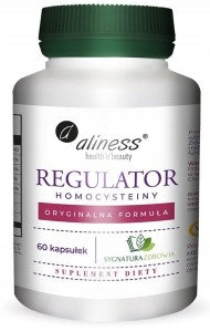 Aliness Regulator of homocysteine BLOOD SYSTEM Wit B6 Wit B12 60 kaps