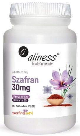 Aliness SAFFRON EXTRACT Mood EMOTIONS Libido PMS Depression VEGE Manufacturer code 5903242582271