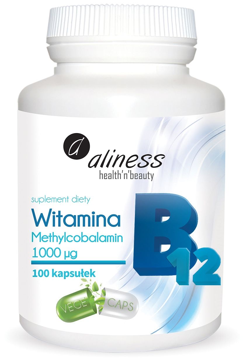 Aliness Vitamin B12 950mcg CIRCULATION FATIGUE NERVOUS SYSTEM VEGE 100k Expiration date not specified