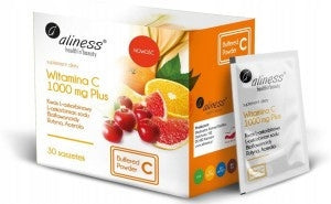 Aliness Vitamin C 1000mg PLUS Bioflavonoids Routine Acerola Vege 30sachets