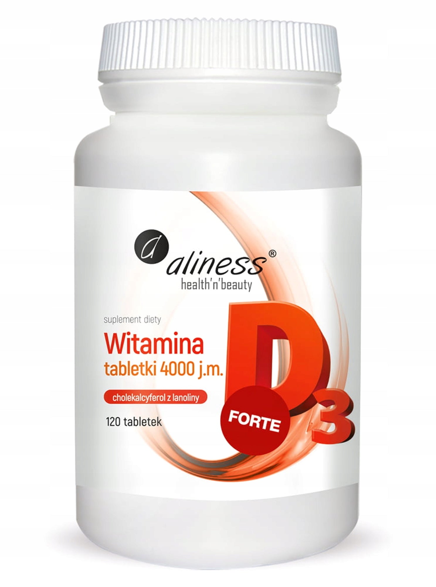 Aliness Vitamin D3 Forte 4000 IU 100 µg 120 tablets