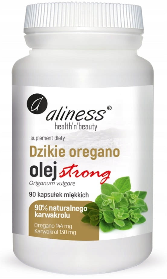 Aliness Wild oregano oil 100% NATURAL CARVACROL DIGESTIVE SYSTEM 90k