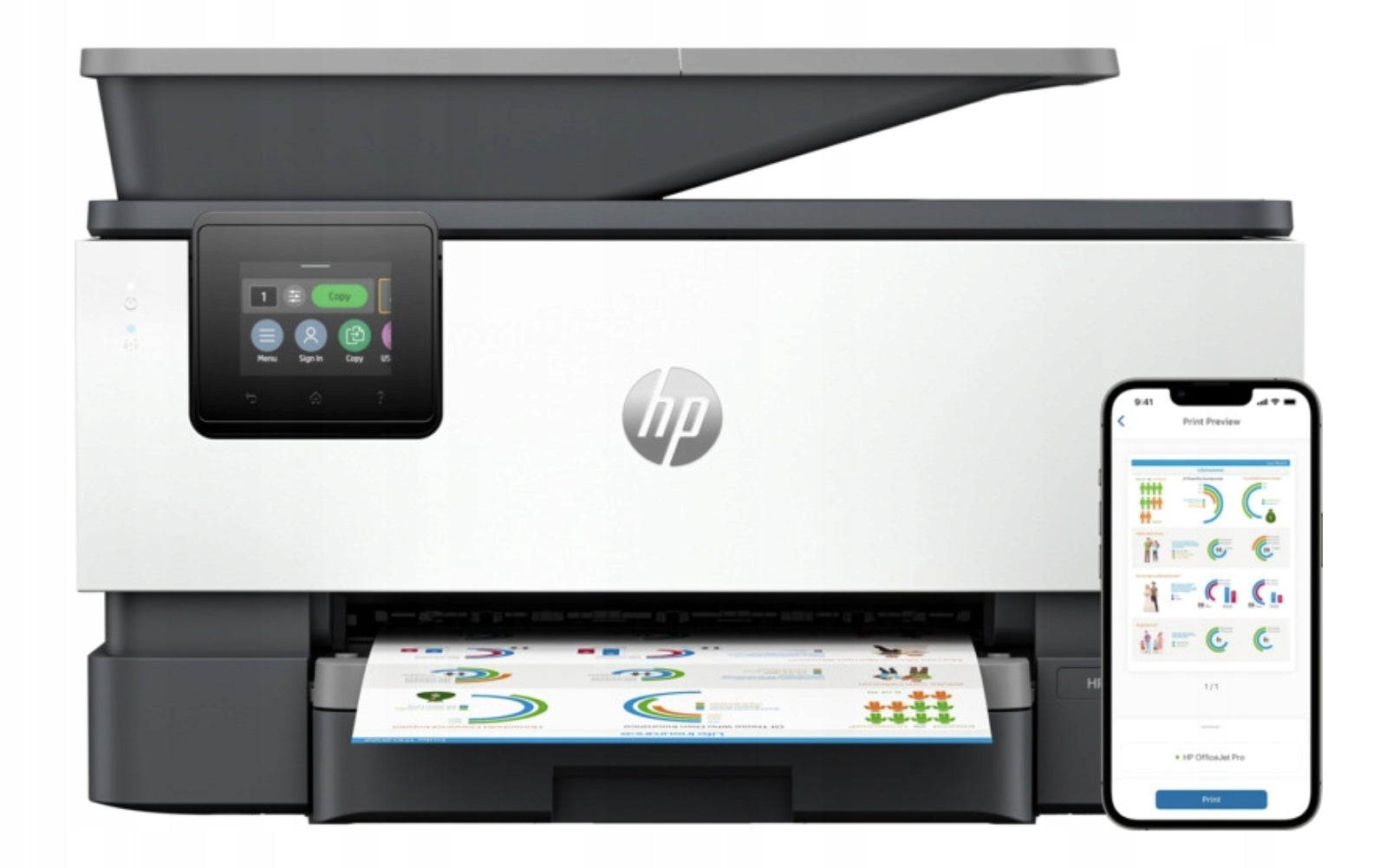 All-in-One (Multifunctional) HP OfficeJet Pro 9120b