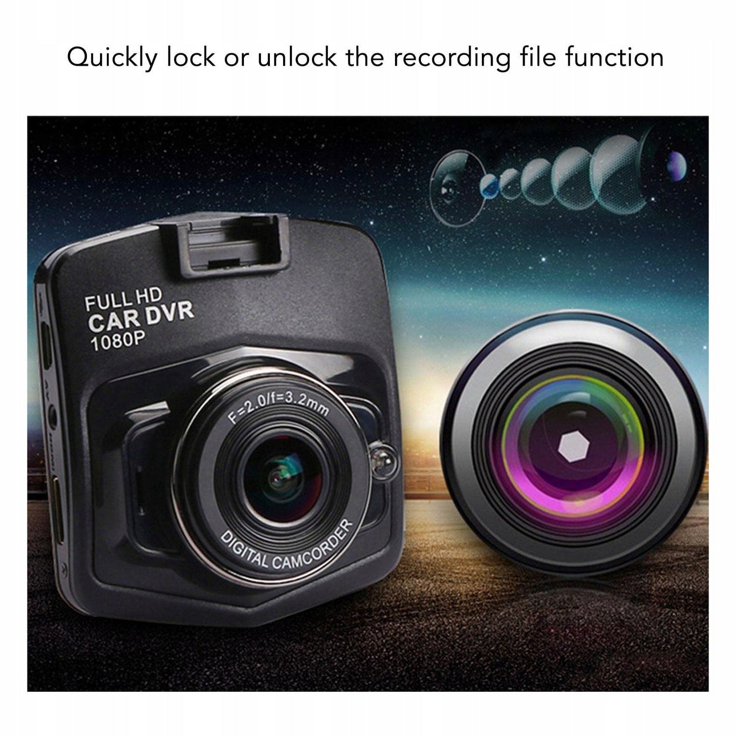 Allecto - Car Camera - 1920x1080 HD - With Reversing Function Brand no brand