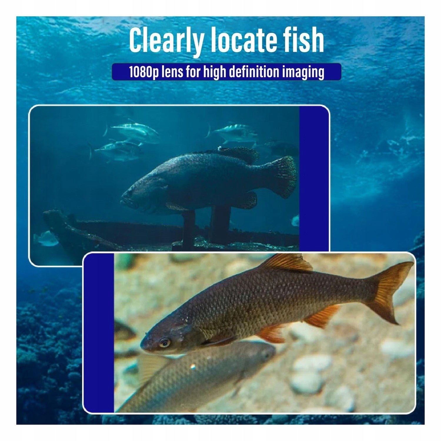Allecto - underwater drone - 30m cable - 5MP camera - 4,3 inch screen Model Onderwatervisdrone 30m Kabel - 4