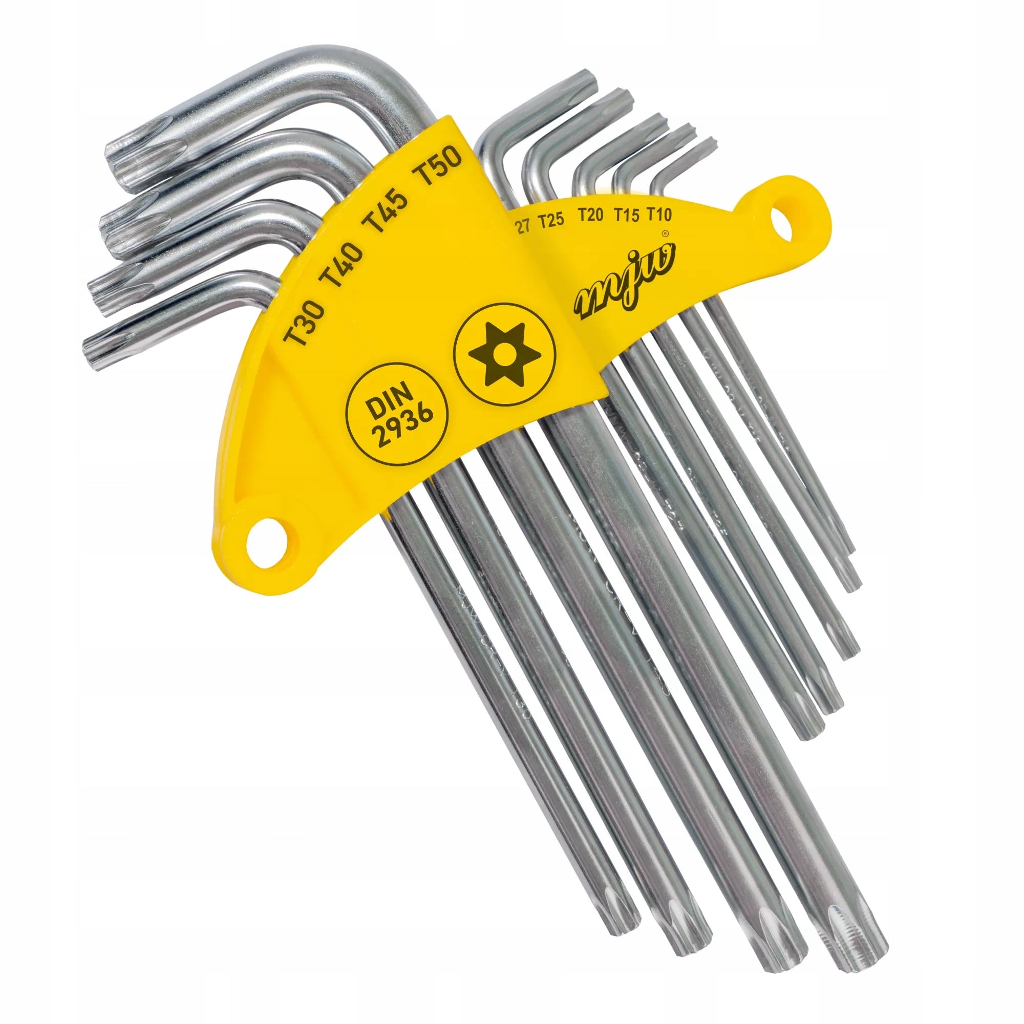 Allen wrenches TORX T10-T50 Cr-V MJW 9el.