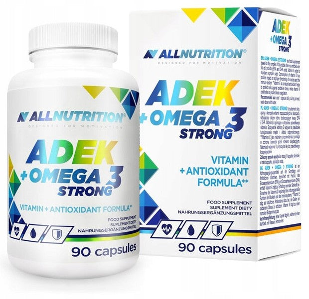 Allnutrition ADEK + Omega 3 Strong vitamins immunity 90 kaps.