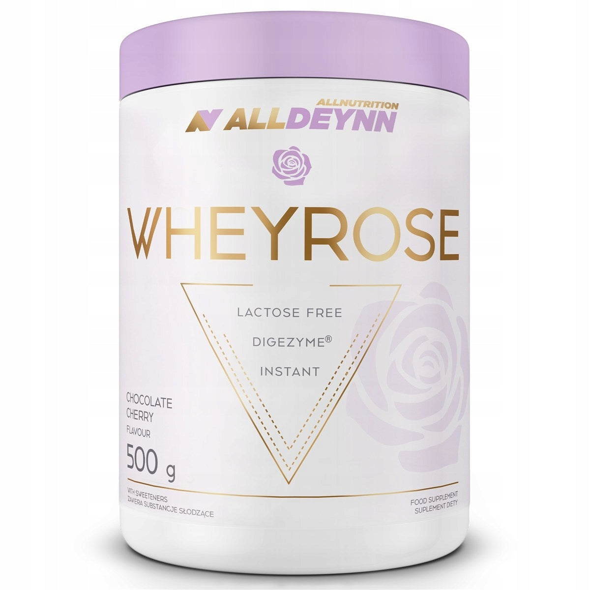 Allnutrition Alldeynn WheyRose Protein Conditioner Vanilla Berry 500 g Expiration date not specified