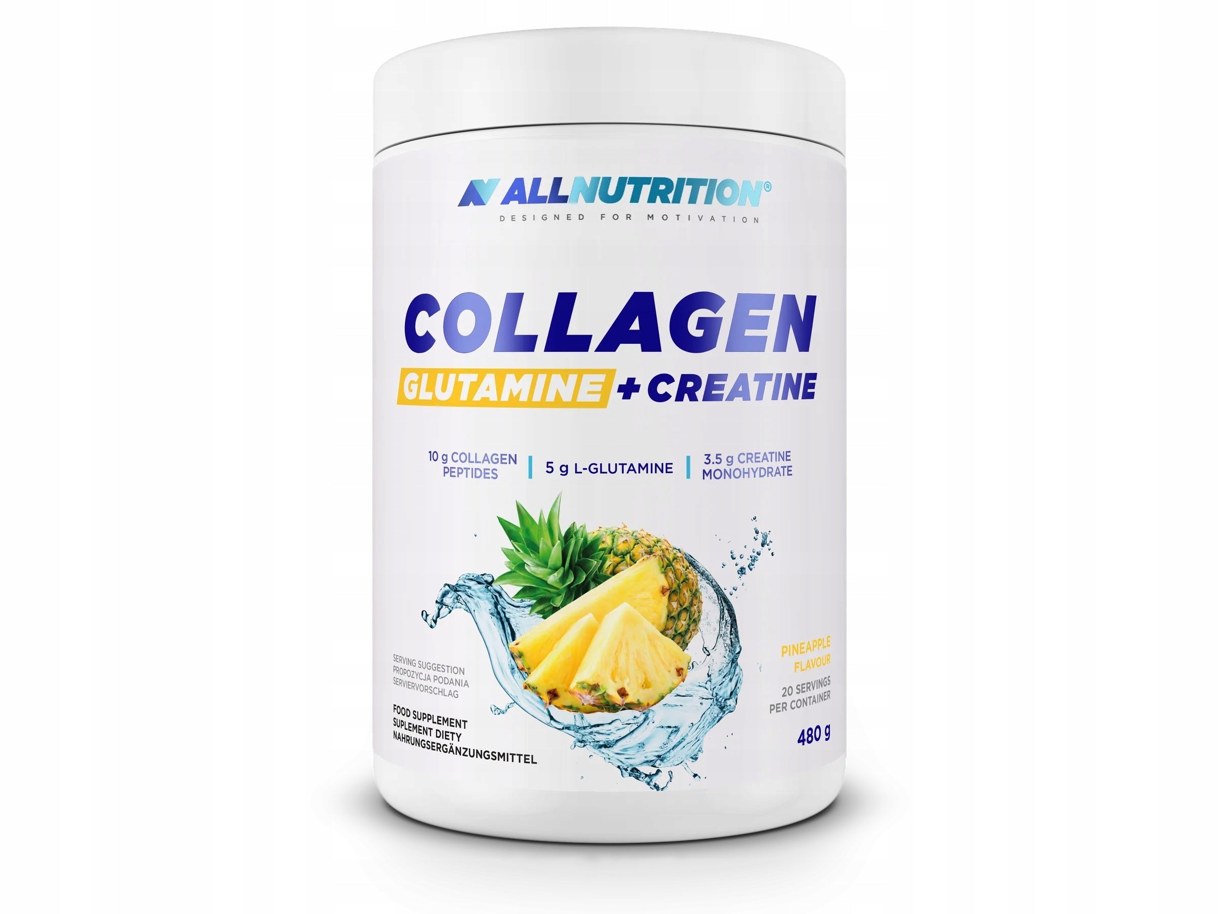 Allnutrition Collagen Glutamine + Creatine Pineapple 480g
